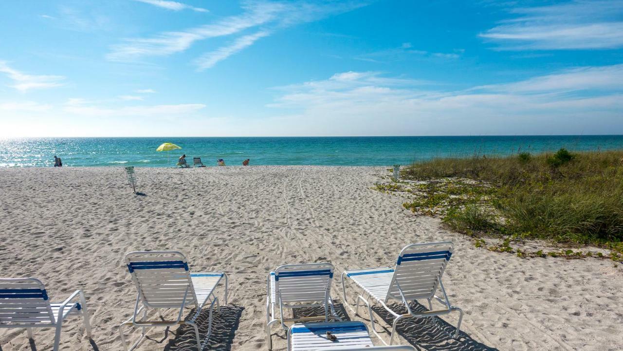 Beach And Sunset View From Your Balcony Longboat Key Bagian luar foto